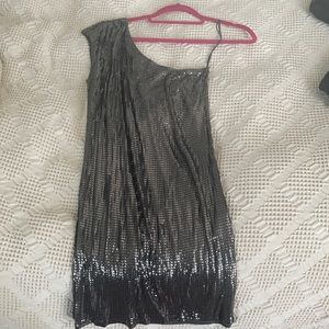 Charcoal sequin Michael kors dress